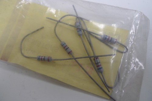 Resistor Metal Oxide 62 ohms 82 ohms 68k 820k 2% 1/2 Watt Vintage Radio Spares - Picture 4 of 75