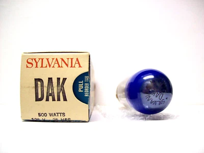 DAK ( DAY) Projector Projection Lamp Bulb 500W SYLVANIA AVG. 25-HR