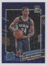 2023 Panini Donruss Optic Fast Break Purple Prizm 39/99 Jordan Hawkins #238 10yl