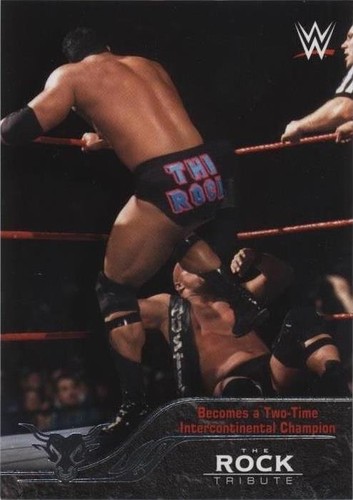 2017 Topps WWE #1 The Rock | eBay