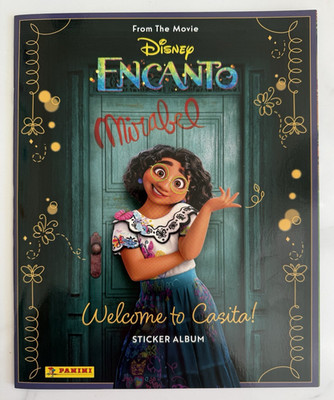 ENCANTO MIRABEL WELCOME TO CASITA PANINI STICKERALBUM 2024 NEU LEER