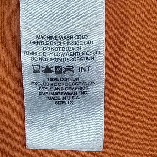 Harley Davidson Tanktop Damen Orange 1X Ärmellos - Bild 7 von 11