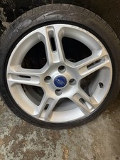 16" FORD FIESTA ZETEC S MK 7 MK 8 5 SPLIT SPOKE 4 STUD ALLOY WHEEL
