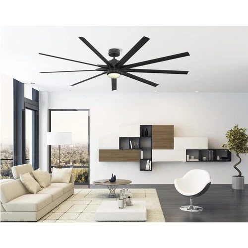 Fanimation Fans FPD8159BLW Odyn 84 84 inch Black Fan-Uni - Picture 9 of 9