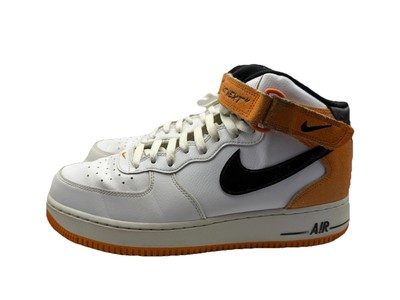 Nike Air Force 1 07  I Got Next  DV2134-100 White Orange Shoes Sneaker Mens 10.5