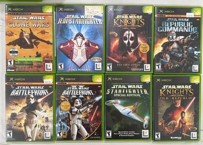 Xbox CIB Star Wars Games Lot: Republic Commando, Knights of the Old Republic