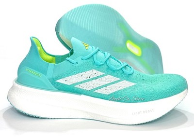 Adidas Ultraboost 5 Strung Men\'s Size 11.5 Flash Aqua Blue Running Shoes JQ2936 Adidas Ultraboost 5 Strung Running Shoes Flash Aqua White  main image 4