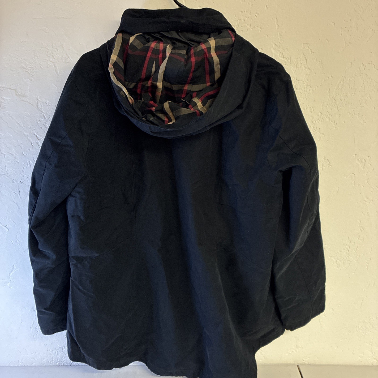 Pendleton jacket Zip/Button Up Men Black Plaid Li… - image 3