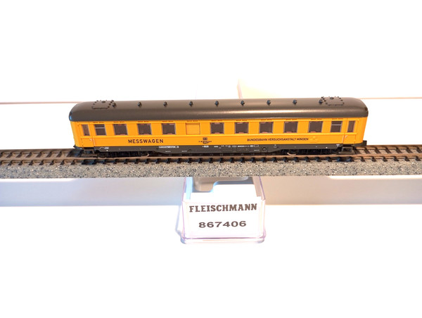 VAGÓN DE MEDICIÓN "MESSWAGEN" DB ÉPOCA IV FLEISCHMANN 867406 (G404)