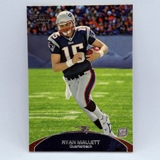 Ryan Mallett Rookie Card 2011 Topps Prime #44 RC /930 New England Patriots