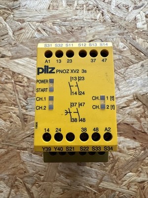 PILZ PNOZ XV2 3/24VDC 2n/o 2n/o fix 774505