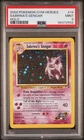 2000 POKEMON GYM HEROES HOLO #14 SABRINA'S GENGAR PSA 9