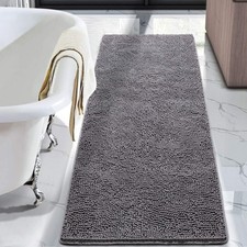 Luxury Bathroom Rug Shaggy Bath Mat , Washable Non Slip Bath Rugs for Bathroom