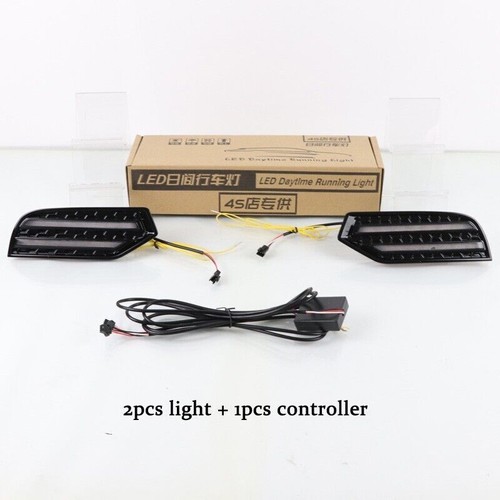LED Daytime Running Light Turn Indicator Fog Lamp Bumper For Toyota Sequoia 2023 - Picture 2 of 7