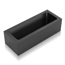 MMasters 5kg Premium Graphite Ingot Mold for Metal Casting - High-Purity Mate...
