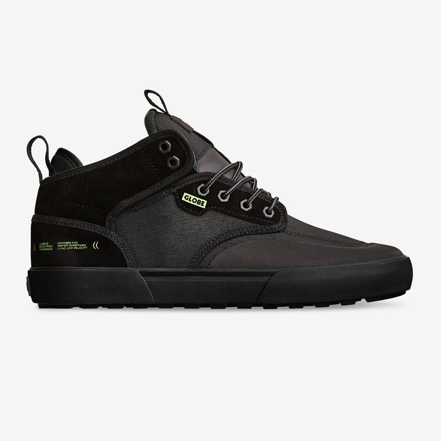 Shoes Motley Mid Black/lime/summit