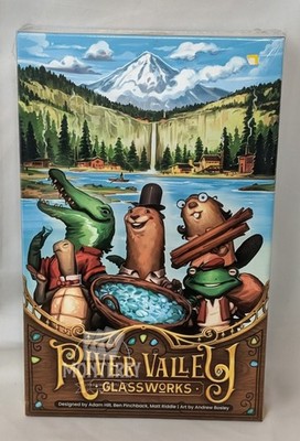 River Valley Glassworks Board Game By allplay New Sealed Retail Edition