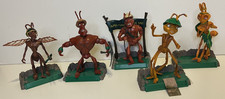 Vintage 1998 Antz Playmates Action Figures Z,Bala,Weaver,Cutter,Mandible SET