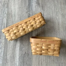 VTG Set of 2 Storage Baskets