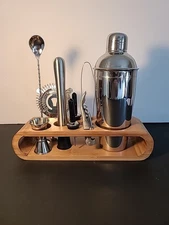 Mixology & Craft Bartender Kit - 10 Piece Set Including Cocktail Shaker and Bar