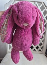 Jellycat Medium Bashful Blossom Rose Bunny