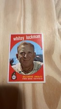 1959 Topps Whitey Lockman #411 NEAR MINT!
