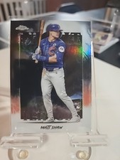 2025 Topps Chrome Update Series - Night Terrors Matt Shaw #NT-20 (RC)