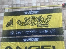Joy Division WDP Angel Paintball Banner  - vtg, mint