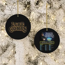 Luke Combs My Kinda Saturday Night Tour 2026 Ornament Keepsake Gift