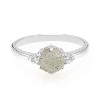 Cavill Silberring Spektrolith 0,77Ct WeißTopas 925 Sterling Damen Gr 17