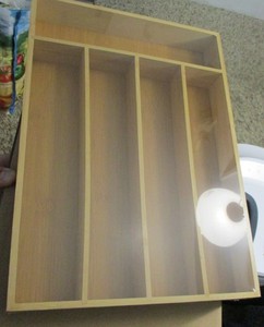 Silverware utensil organizer