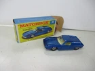 Matchbox Lesney Superfast SF5 Lotus Europa- blue body, EARLY F BOX