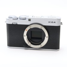Fujifilm Fuji X-E4 Silver 26.1MP Mirrorless Camera Body 198
