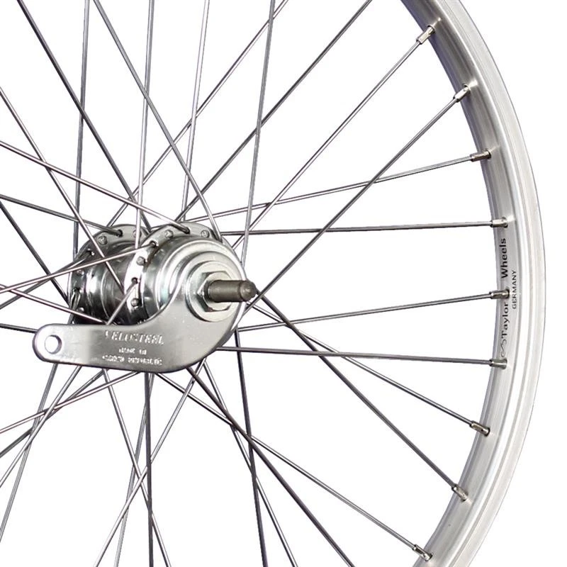 Laufrad 20 Zoll Hinterrad Fahrrad Rücktrittbremse Aluminiumfelge silber 1 Gang - Bild 2 von 4