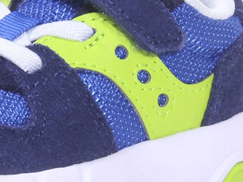 Saucony Toddler Boy's Jazz-Lite-2.0 Sneakers Hook-&-Loop Shoes Blue/Green - Picture 8 of 24