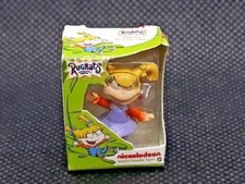 Rugrats Angelica MINI Poseable Figure Boxed New Old Stock Nickelodeon Toy 3/4"
