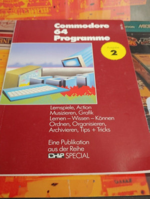 Chip Commodore 64 Programme Ausgabe 2 Sonderheft Zeitschrift C64 Magazin 8-bit