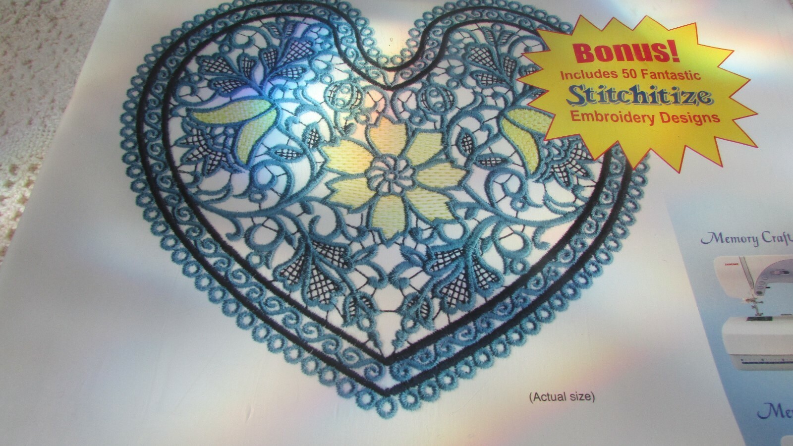 Janome Embroidery Machine Embroidery Giga Hoop KIT 300, 350e, 3500