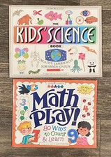 Math Play  Kids  Science Books Lot Homeschool Teacher Pre-k Elementary FAST
