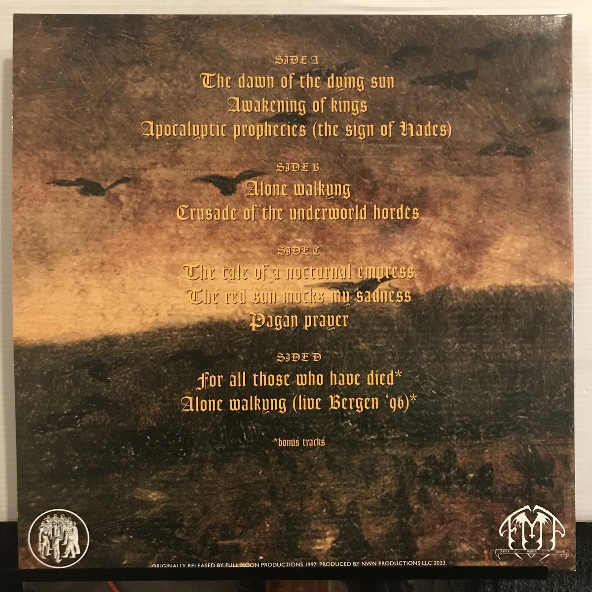 Hades Almighty – The Dawn of the Dying Sun LP 2023 Nuclear War Now