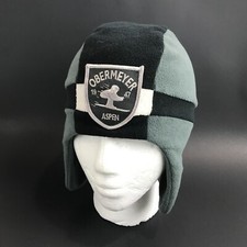 Obermeyer Youth Fleece Hat, Grey/black