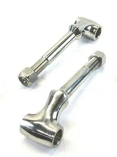 1928-34 Ford Front Axle Spring Perch Stainless Steel Pair C22608S