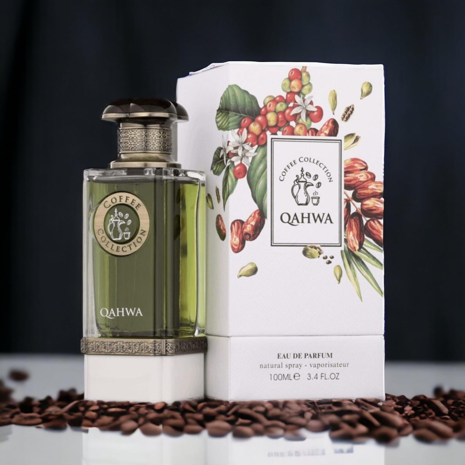 Qahwa Eau De Parfum 100ml EDP Perfume By Fragrance World