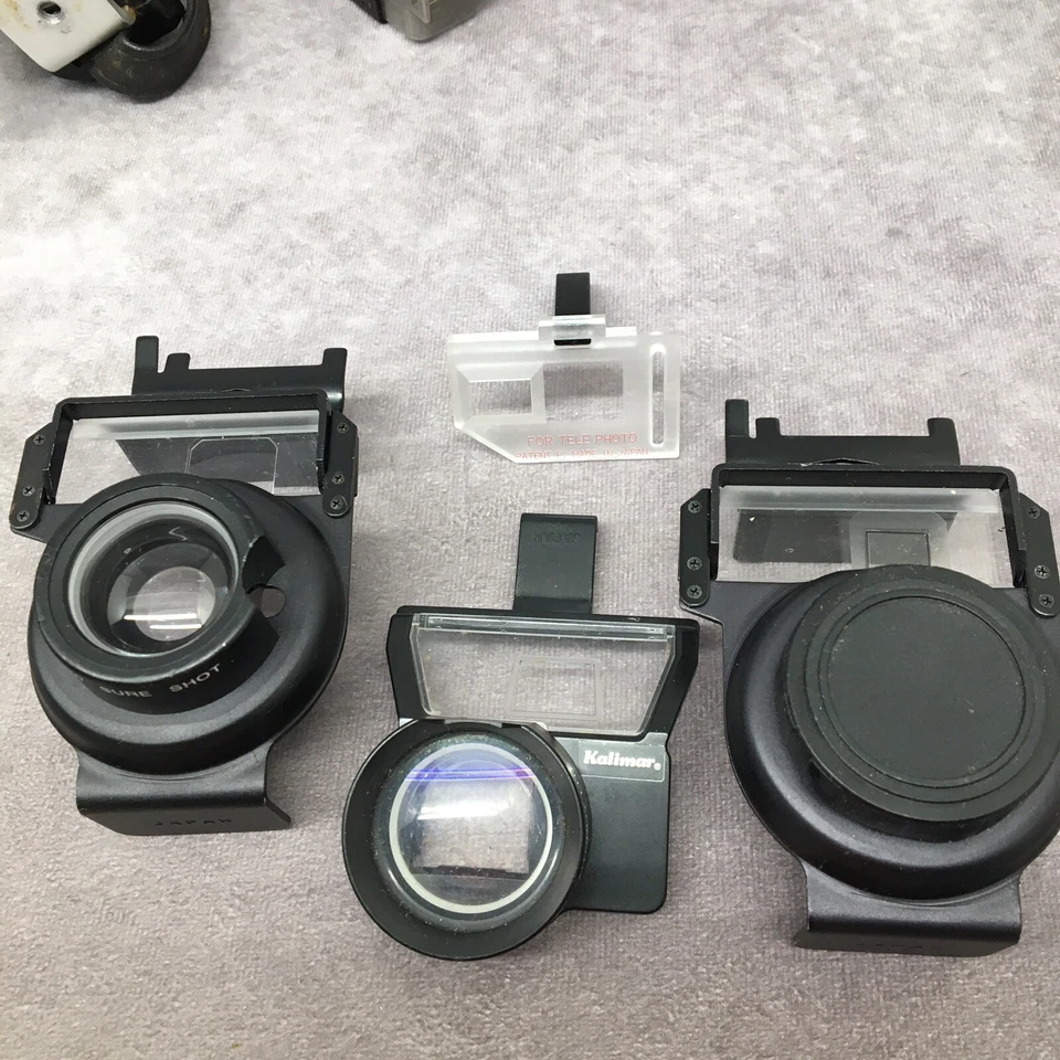 Vtg. 2 Cameras,Straps, Mix Parts Lot-For Parts or Repair-Comes As Is-Not working - Image 3 of 4