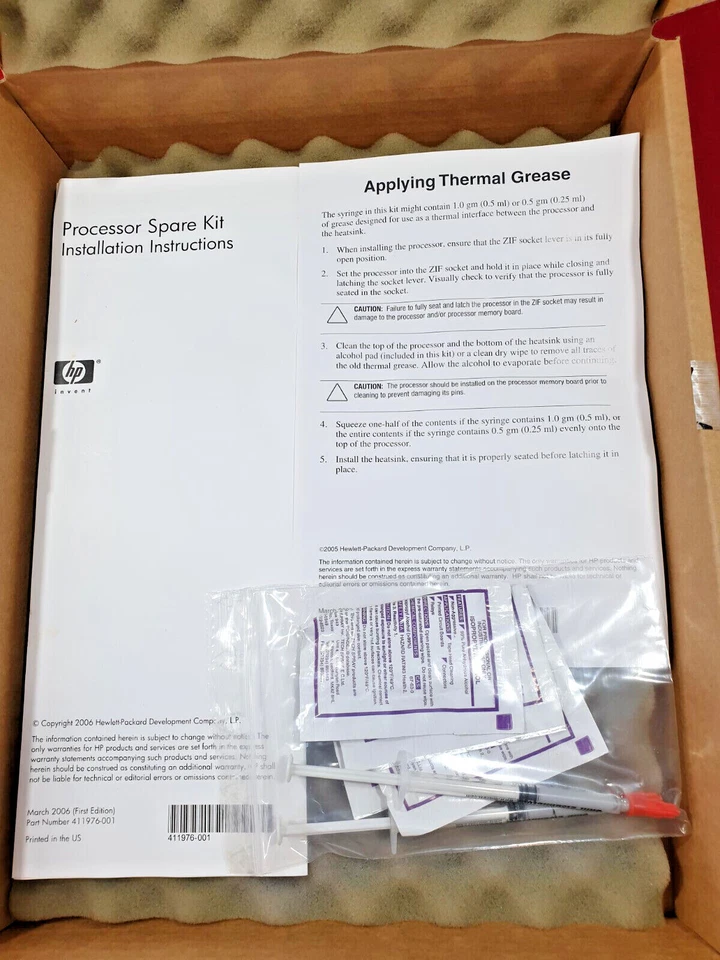 AMD Opteron 6124HE 8-Core 1.8GHz 6400MHz FSB 12MB L3 Cache Socket G34 602104-001 - Image 3 of 4