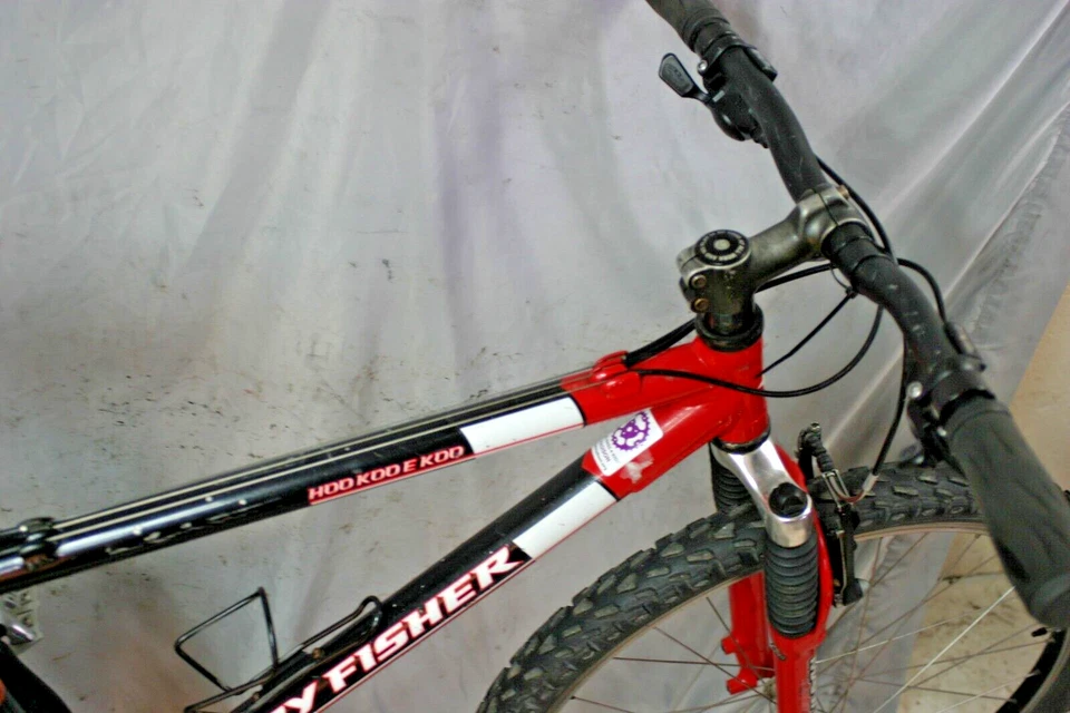 2002 Gary Fisher Hoo Koo E Koo MTB Bike Small 15.5" Deore LX Manitou USA Made - Image 3 of 4