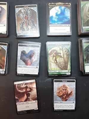 mtg token cards bulk Pack: Zombie Rogue, Ox, Sand Warrior, Mercenary, Beau, Varmint Tokens for mtg Common Trample Magic Bulk - Untapped Games