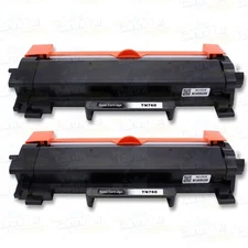 2PK Toner(w/Chip) for Brother TN760 TN730 use in L2370 L2350 L2550 L2750 L2710