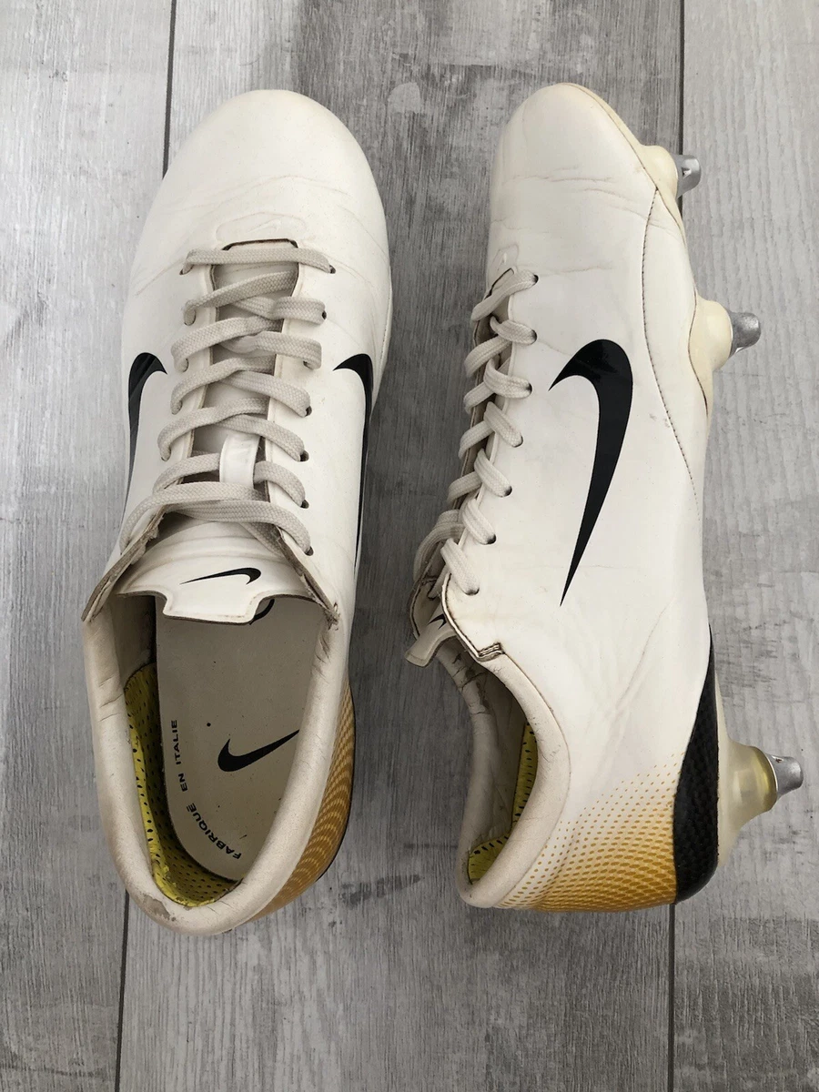 Nike Mercurial Vapor III White Gold US7 UK6 EUR40 Italy