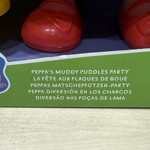NEW Peppa Pig Peppa’s Muddy Puddles Party Singing And Dancing Doll with Boots - Picture 5 of 10
